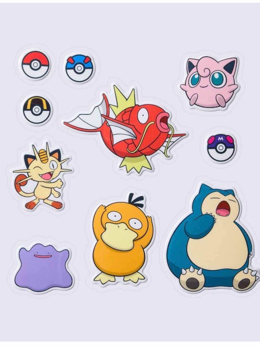 10ct puffy sticker set. Pokémon x target